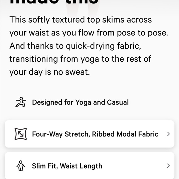 Lululemon Wrap-Front Ribbed Longsleeve Top - Picture 4 of 6